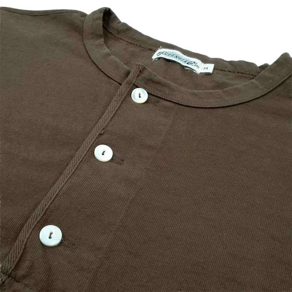 13oz Henley | Cedar