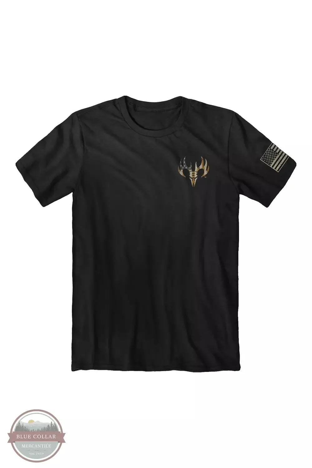 2185 Fight Camo Flag Short Sleeve T-Shirt