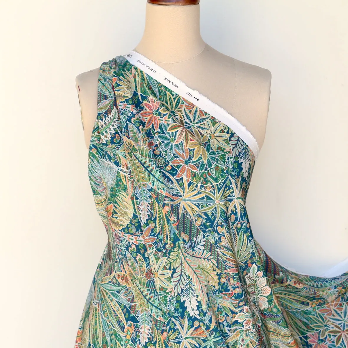 Adelphi Voyage Green Liberty Silk C.D.C
