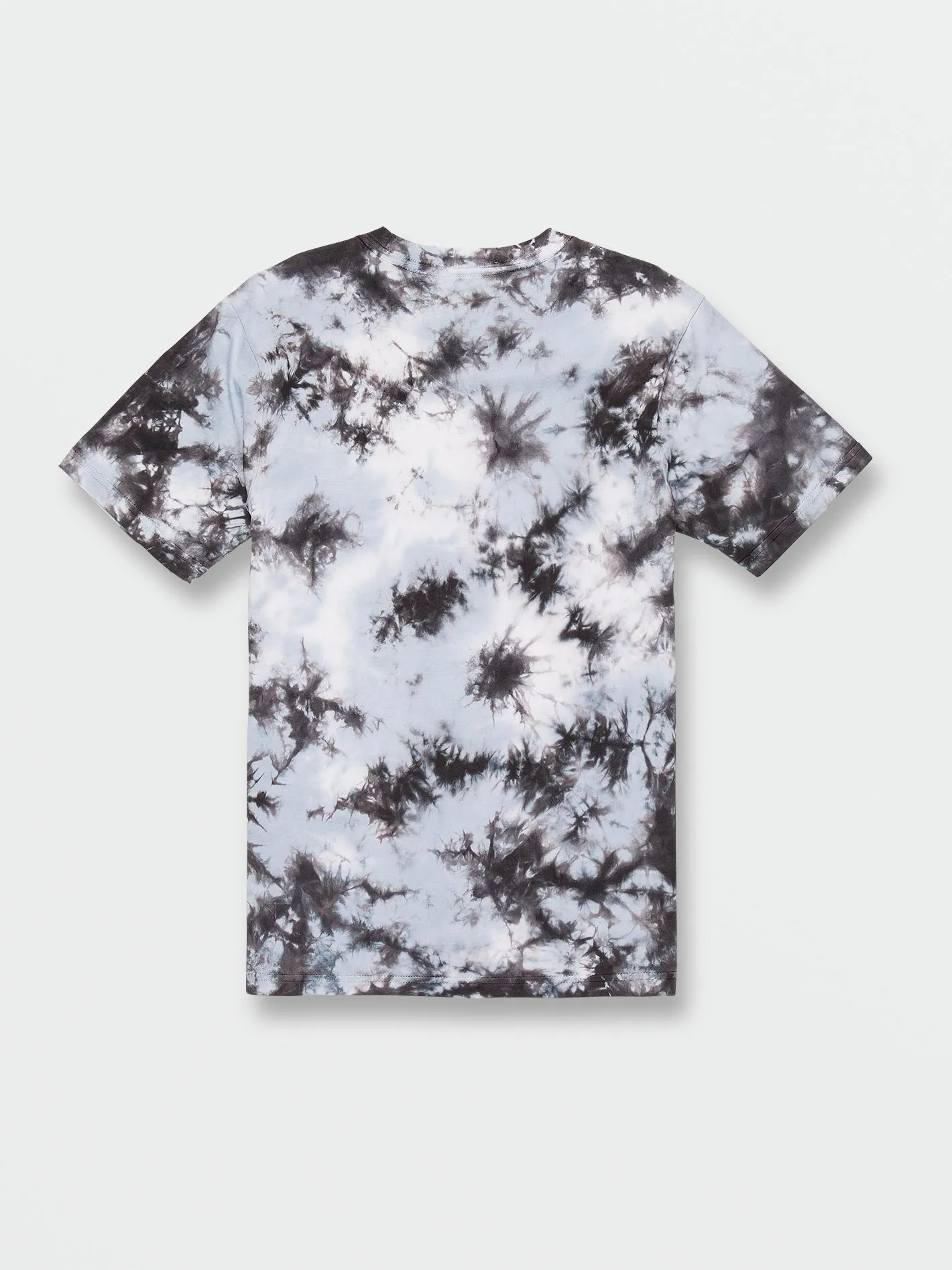 Big Boys Iconic Stone Dye Short Sleeve Tee - Arctic Blue