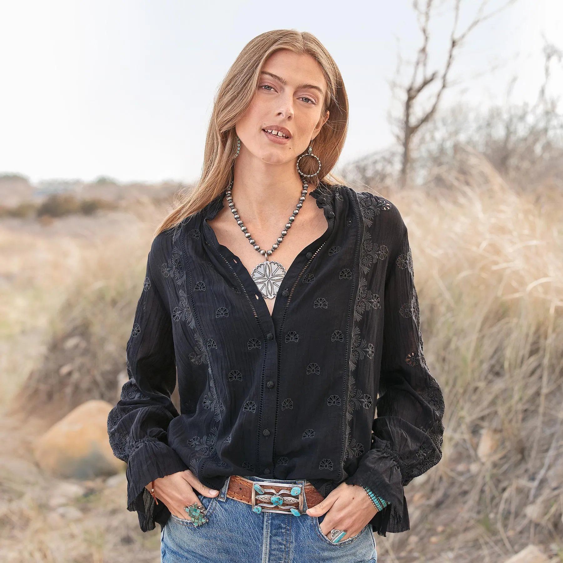 Broderie Top