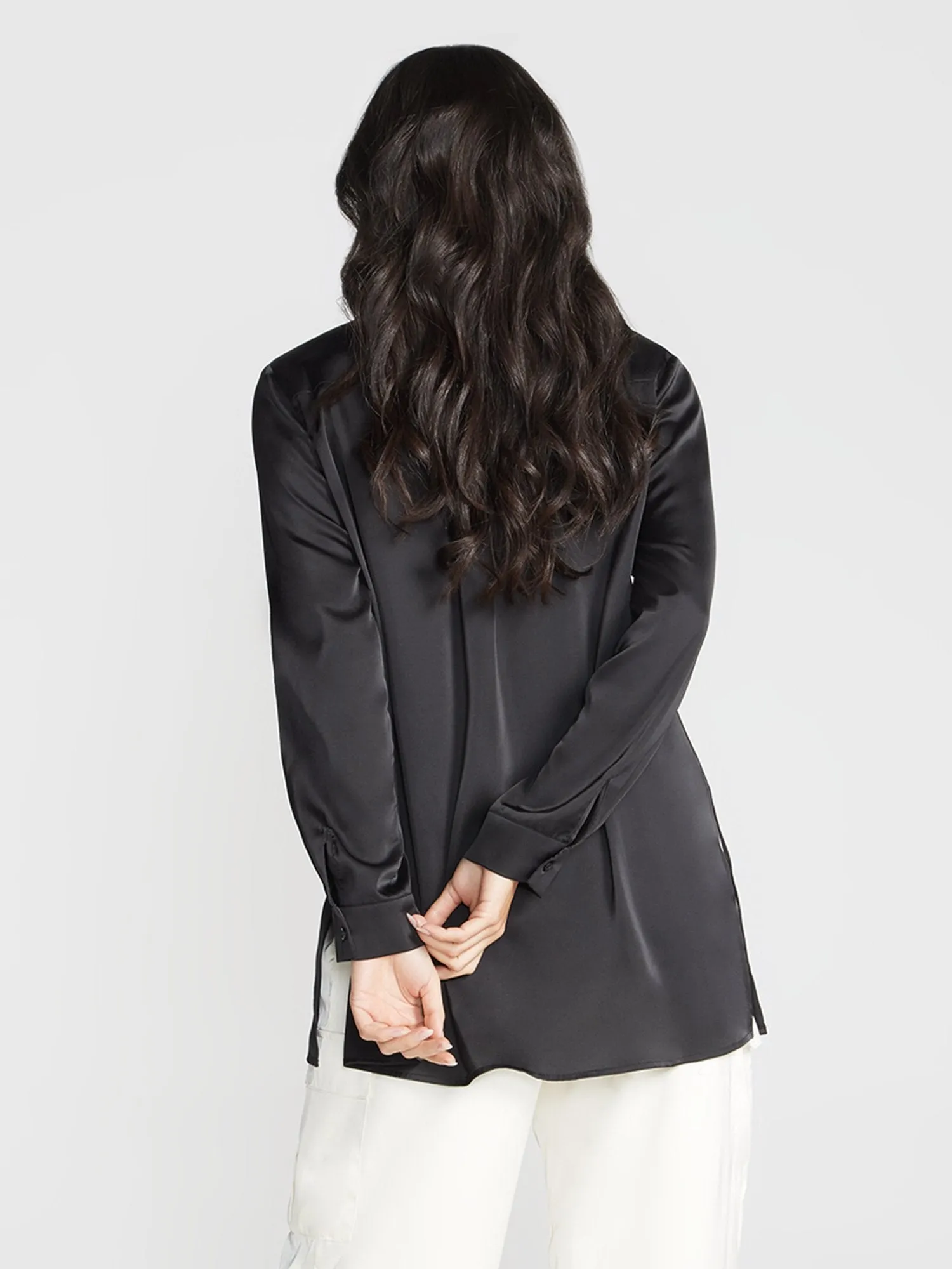 Machella Relaxed-Fit Button-Front Shirt