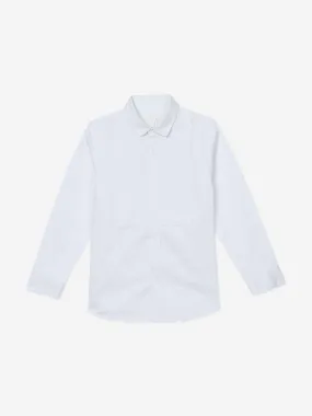 Maison Ava Boys Noel Shirt in White