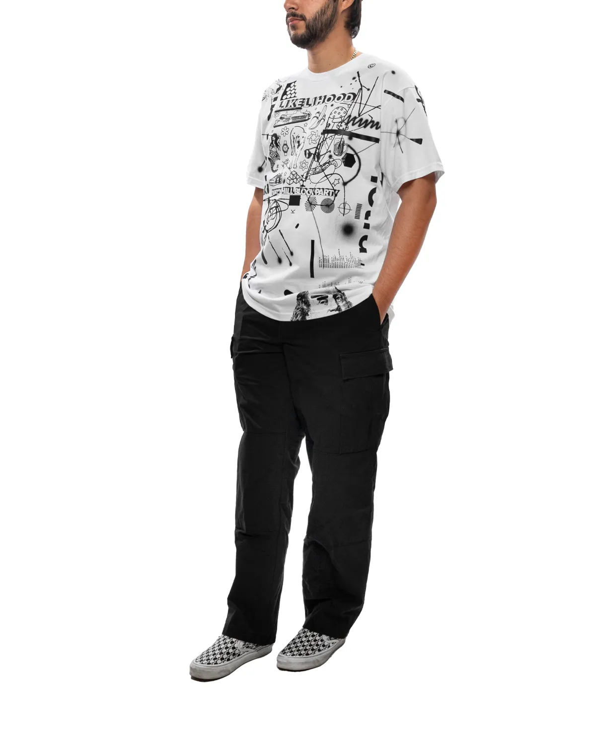 One-Off Hand Printed CHBP T-Shirt