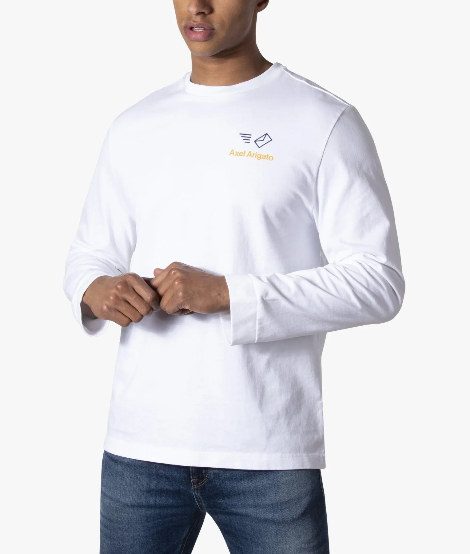 Relaxed Fit Long Sleeve Customer Service Tee