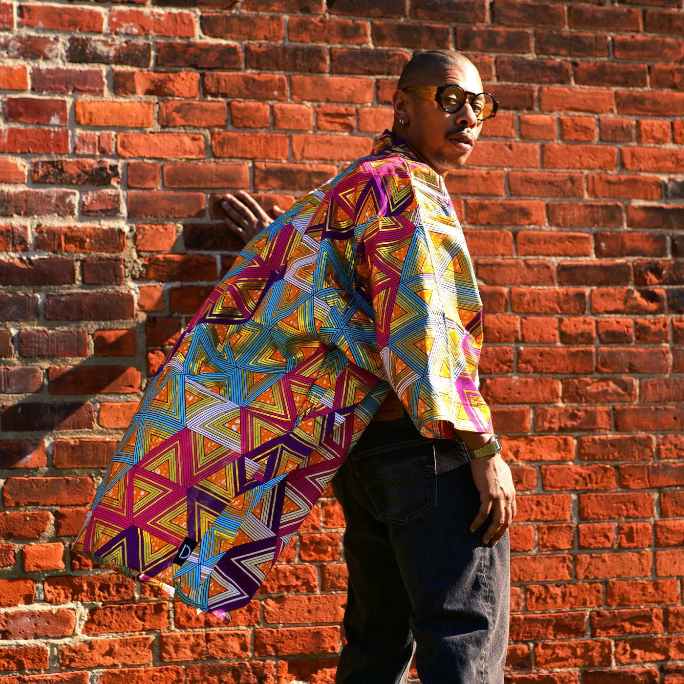 The Cissé Wax Print Robe